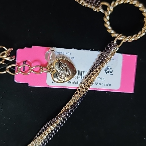 New Vintage! BETSEY JOHNSON Hollywood Glam Leopard Firefly Pill Locket Necklace. - Picture 10 of 11